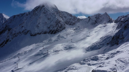 Stubaier Gletscher geopend op 3 oktober:.